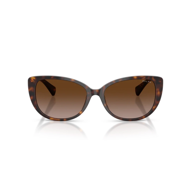 Óculos de Sol Ralph 0RA5340U 50031356 Acetato Marrom Mesclado com lentes na cor Marrom Degradê 2
