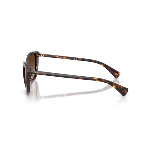 Óculos de Sol Ralph 0RA5340U 50031356 Acetato Marrom Mesclado com lentes na cor Marrom Degradê