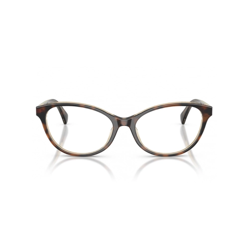 Óculos de Grau Ralph 0RA7186U 6294 55 Acetato Marrom Mesclado