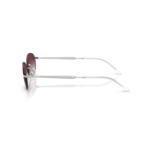 Óculos de Sol Ray-Ban 0RB3767 003/8H54 Metal Prata com lentes na cor Violeta Degradê