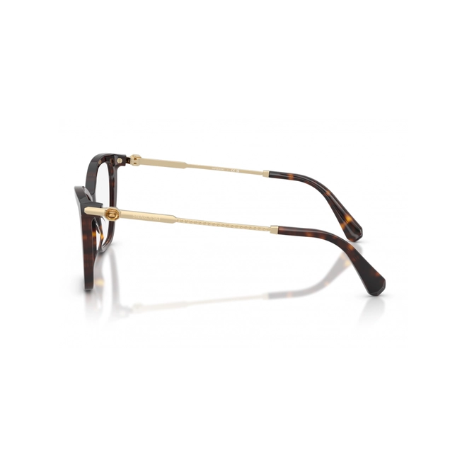 Óculos de Grau Swarovski 0SK2051 1002 53 Acetato Marrom Mesclado 3