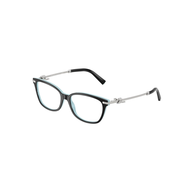 Óculos de Grau Tiffany 0TF2281 8055 53 Acetato Preto e Azul 1