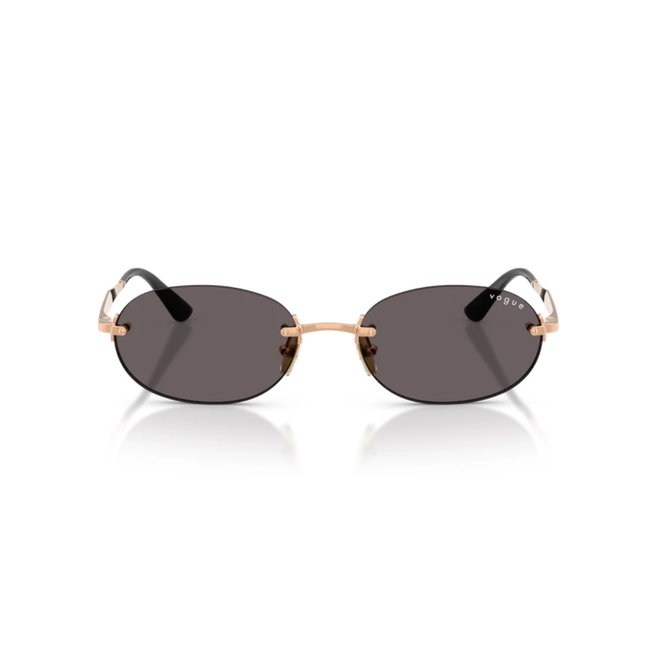 Óculos de Sol Vogue 0VO4342S 51528755 Metal Rose com lentes na cor Fumê 2