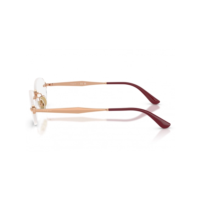 Óculos de Grau Vogue 0VO4343 5152 53 Metal Rose 4