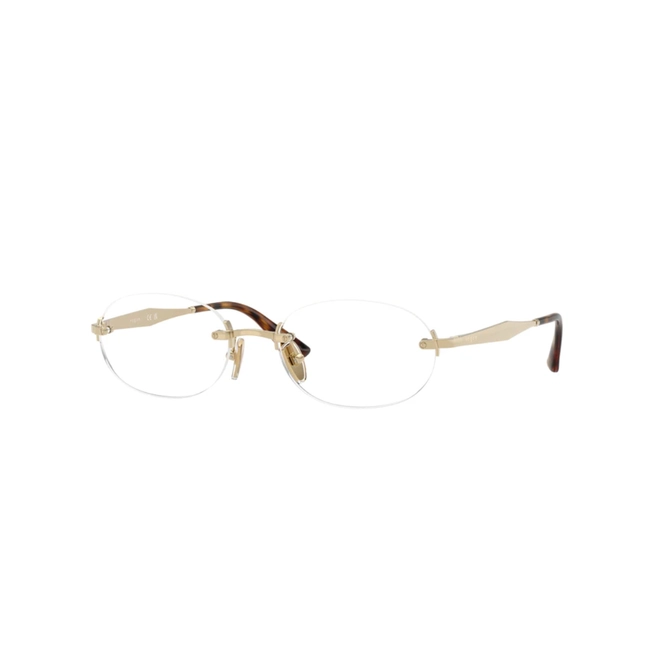 Óculos de Grau Vogue 0VO4343 848 53 Metal Dourado 1