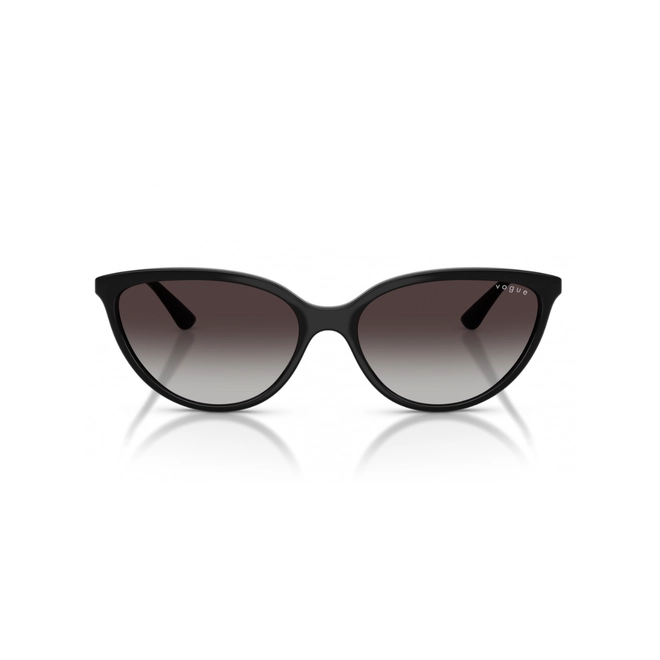 Óculos de Sol Vogue 0VO5672S W44/8G57 Acetato Preto com lentes na cor Cinza Degradê 2