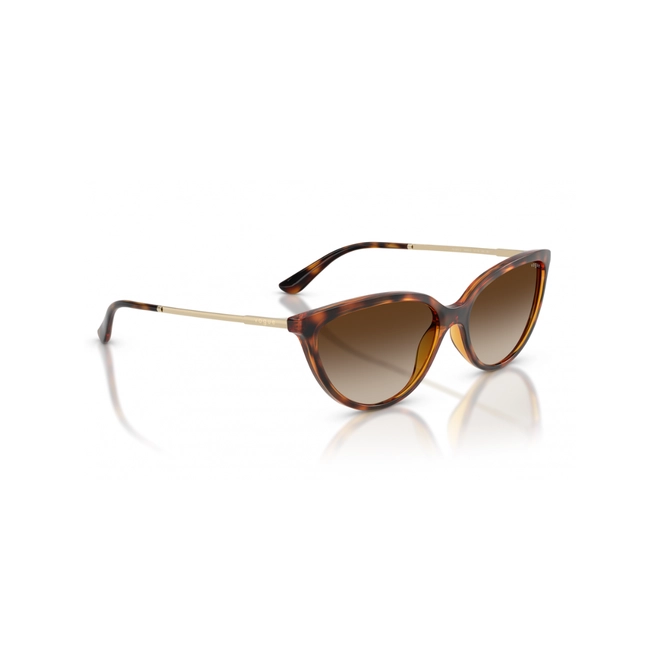 Óculos de Sol Vogue 0VO5672S W6561357 Acetato Marrom Mesclado com lentes na cor Marrom Degradê 3