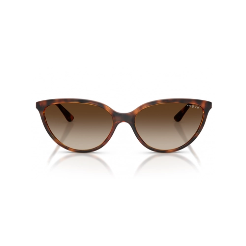 Óculos de Sol Vogue 0VO5672S W6561357 Acetato Marrom Mesclado com lentes na cor Marrom Degradê