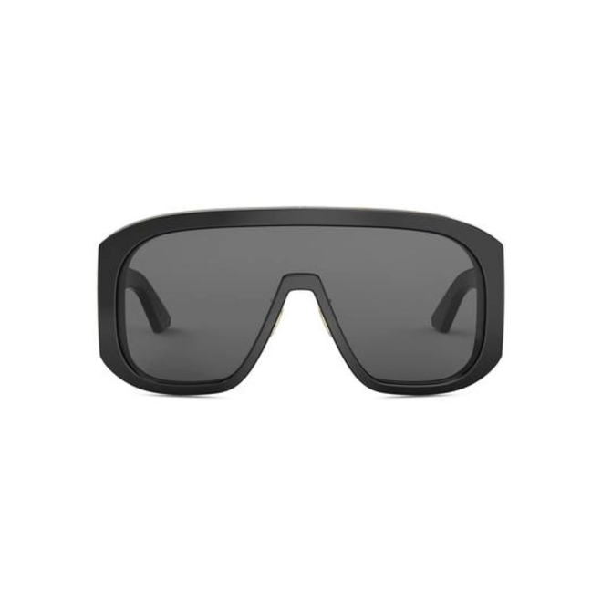 Óculos de Sol Christian Dior DiorGraphique M2U CD40218U_0001A Acetato Preto com lentes na cor Cinza 2