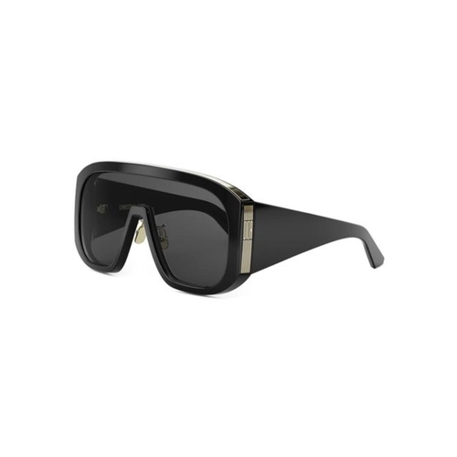 Óculos de Sol Christian Dior DiorGraphique M2U CD40218U_0001A Acetato Preto com lentes na cor Cinza