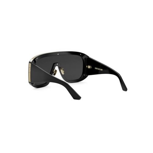 Óculos de Sol Christian Dior DiorGraphique M2U CD40218U_0001A Acetato Preto com lentes na cor Cinza