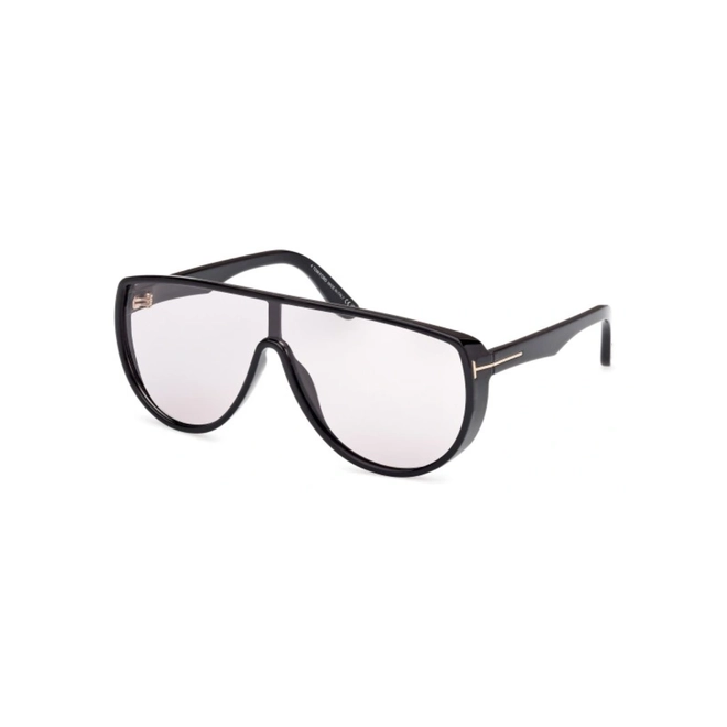 Óculos de Sol Tom Ford FT1182_0001A Acetato Preto com lentes na cor Cinza Fotocromático 1