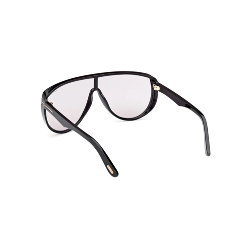 Óculos de Sol Tom Ford FT1182_0001A Acetato Preto com lentes na cor Cinza Fotocromático