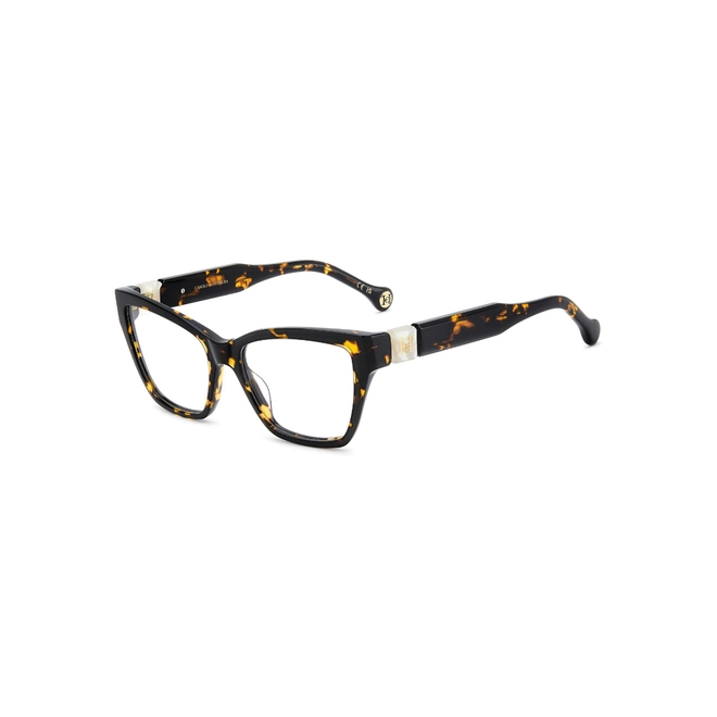 Óculos de Grau Carolina Herrera HER 0330 086 5316 R Acetato Marrom Mesclado 1