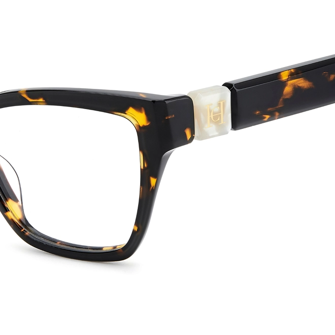 Óculos de Grau Carolina Herrera HER 0330 086 5316 R Acetato Marrom Mesclado 5