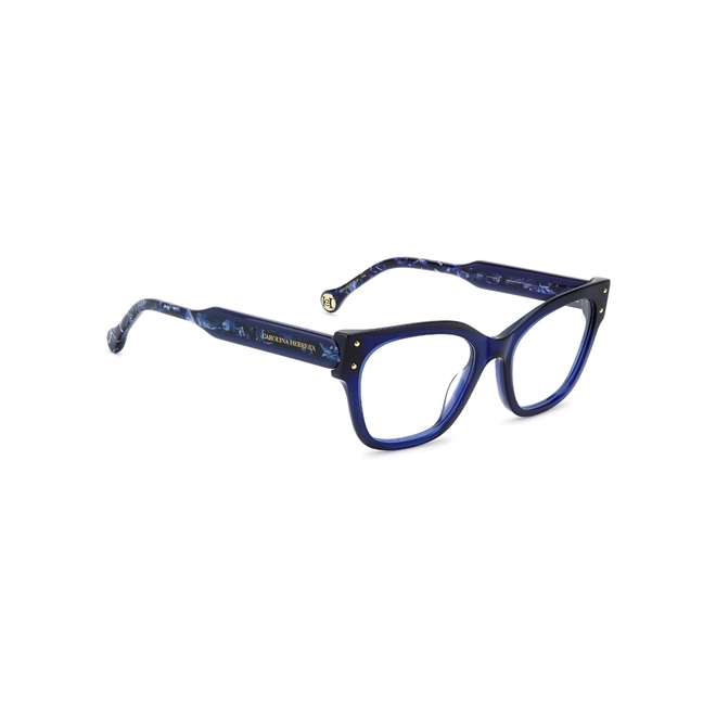Óculos de Grau Carolina Herrera HER 0324 PJP 5319 R Acetato Azul 3