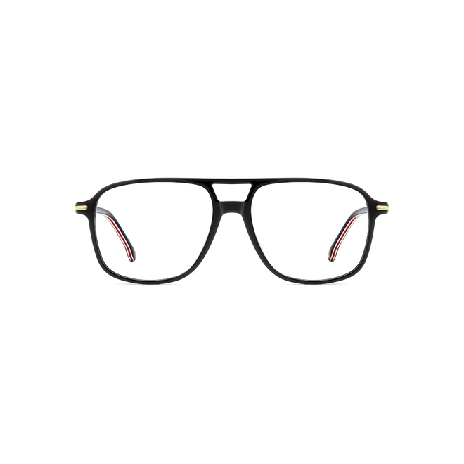 Óculos de Grau CARRERA 373 OIT 5516 R Acetato Preto e Vermelho 2