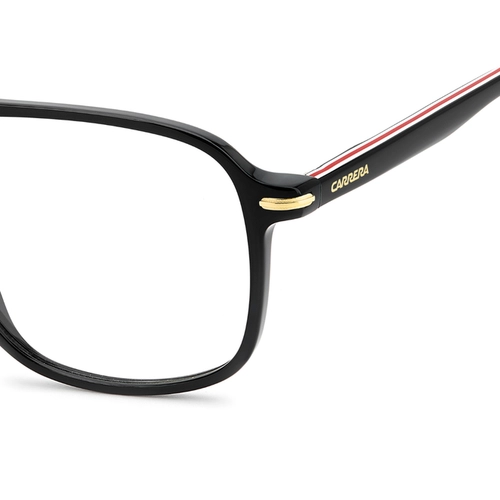 Óculos de Grau CARRERA 373 OIT 5516 R Acetato Preto e Vermelho