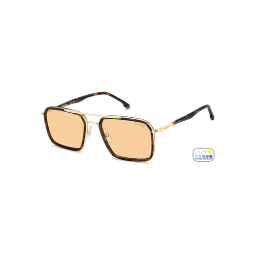 Óculos de Sol CARRERA 362/S 2IK 55Q6 S Metal Marrom Mesclado e Dourado com lentes na cor Laranja Fotocromático