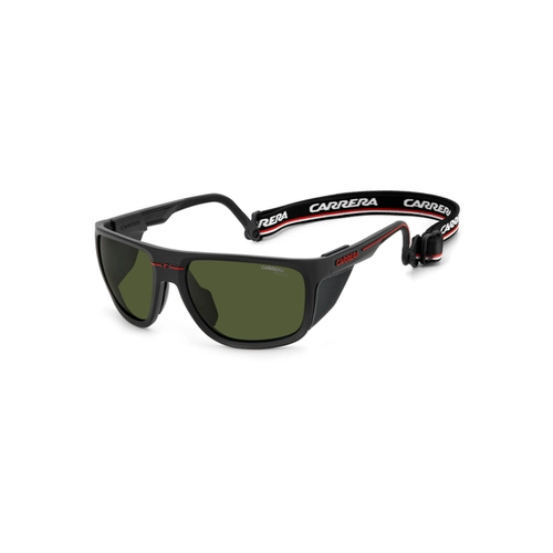 Óculos de Sol Carrera Sport C SPORT 08/S/XT BLX 60UC S Acetato Preto Fosco com lentes na cor Verde Polarizado