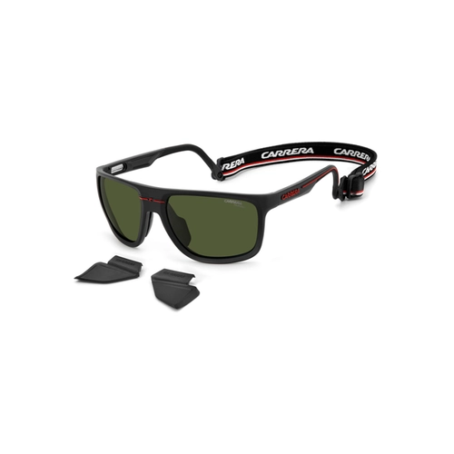 Óculos de Sol Carrera Sport C SPORT 08/S/XT BLX 60UC S Acetato Preto Fosco com lentes na cor Verde Polarizado