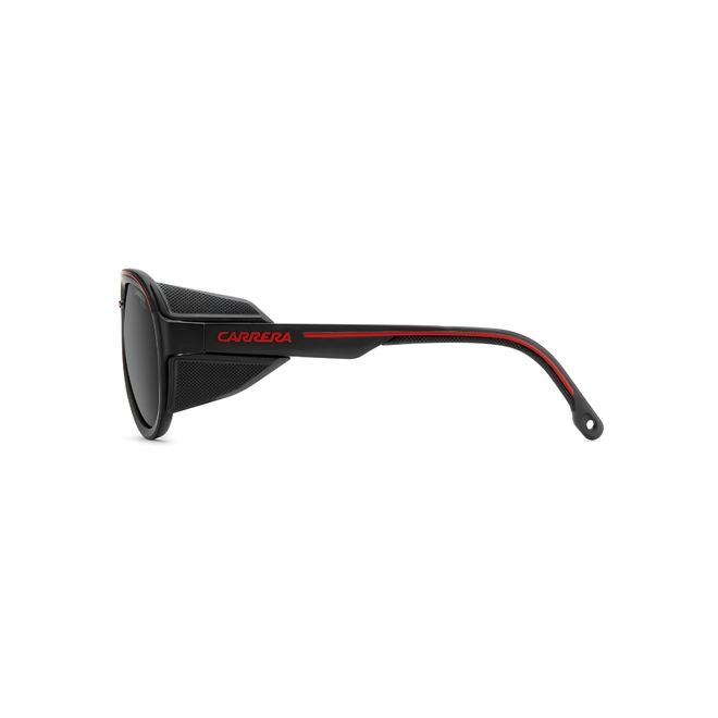 Óculos de Sol Carrera Sport C SPORT 09/S/XT BLX 57M9 S Acetato Preto Fosco com lentes na cor Cinza Polarizado 5