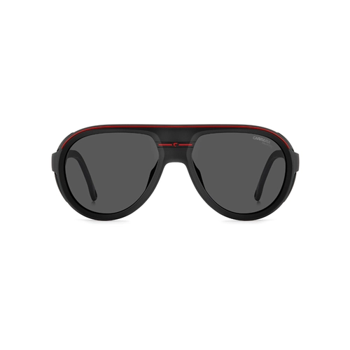 Óculos de Sol Carrera Sport C SPORT 09/S/XT BLX 57M9 S Acetato Preto Fosco com lentes na cor Cinza Polarizado