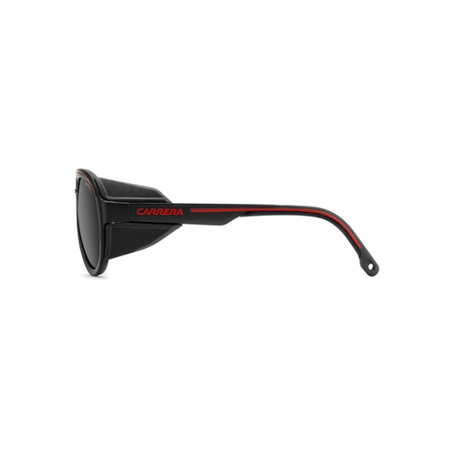 Óculos de Sol Carrera Sport C SPORT 09/S/XT BLX 57M9 S Acetato Preto Fosco com lentes na cor Cinza Polarizado