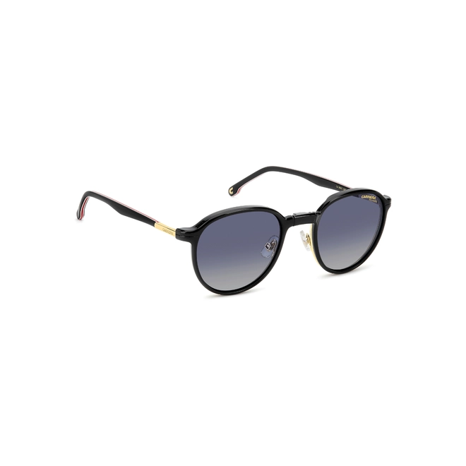 Óculos de Grau Carrera com Clip-On CA 368/C OIT 5221 Metal Dourado e Preto com lentes na cor Azul Polarizado 4