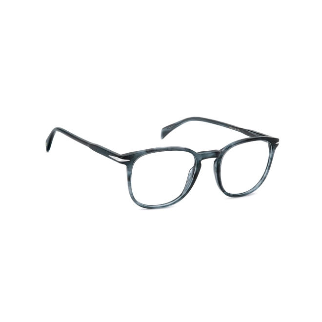 Óculos de Grau David Beckham DB 1212 38I 5120 R Acetato Azul Mesclado 3
