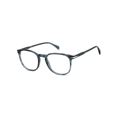 Óculos de Grau David Beckham DB 1212 38I 5120 R Acetato Azul Mesclado