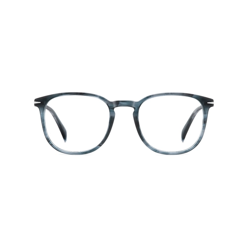 Óculos de Grau David Beckham DB 1212 38I 5120 R Acetato Azul Mesclado