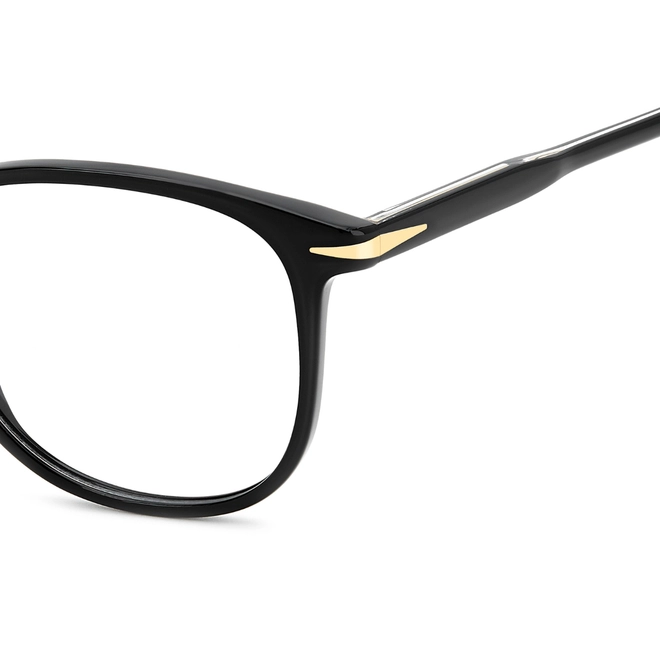 Óculos de Grau David Beckham DB 1212 807 5120 R Acetato Preto 4