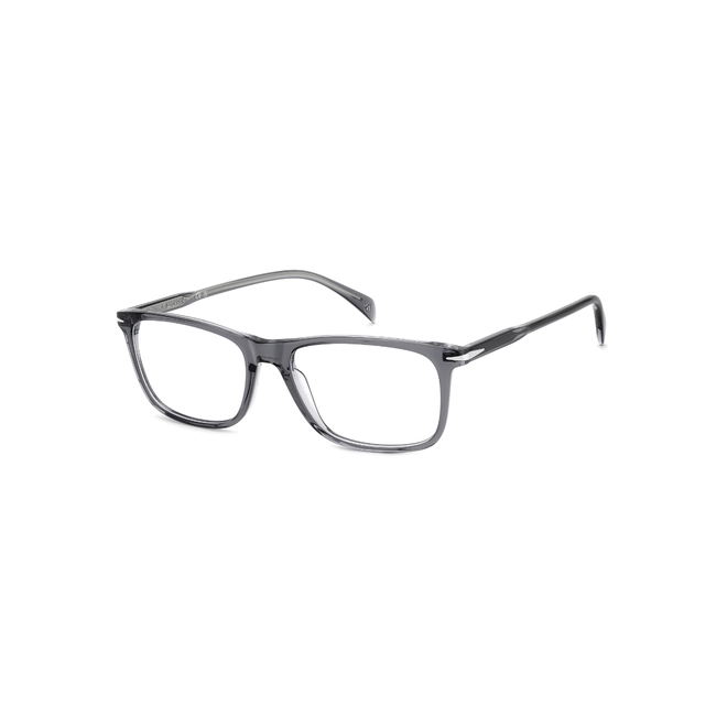 Óculos de Grau David Beckham DB 1213 CBL 5537 R Acetato Cinza Transparente 1
