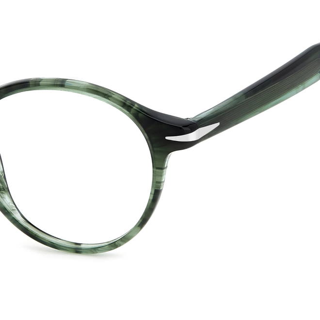 Óculos de Grau David Beckham DB 1185 6AK 4941 R Acetato Verde Mesclado 4