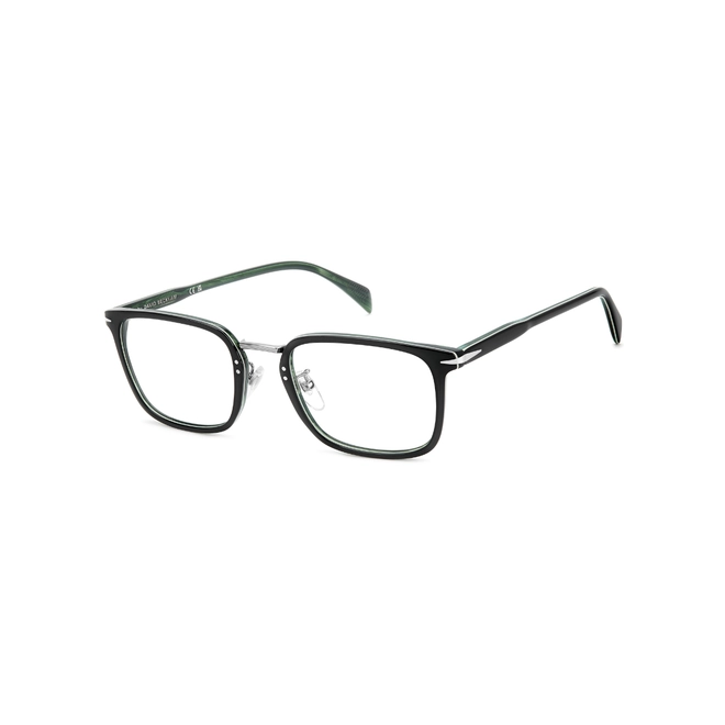 Óculos de Grau David Beckham DB 1211/G R2H 5221 Acetato Preto e Verde 1