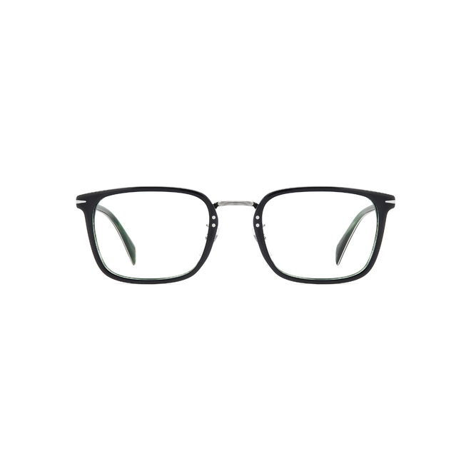 Óculos de Grau David Beckham DB 1211/G R2H 5221 Acetato Preto e Verde 2
