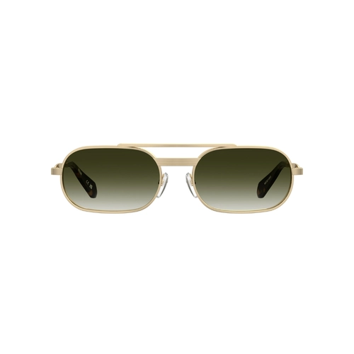 Óculos de Sol Moschino MOS198/S 000 569K S Metal Dourado com lentes na cor Verde Degradê