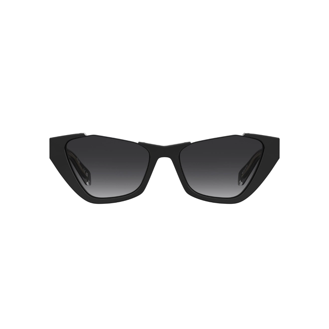 Óculos de Sol Moschino MOS197/S 807 539O Acetato Preto com lentes na cor Cinza Degradê 2