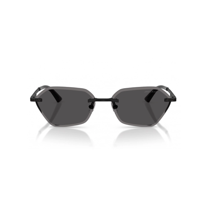 Óculos de Sol Jimmy Choo 0JC4022J 30018758 Metal Preto com lentes na cor Cinza 2