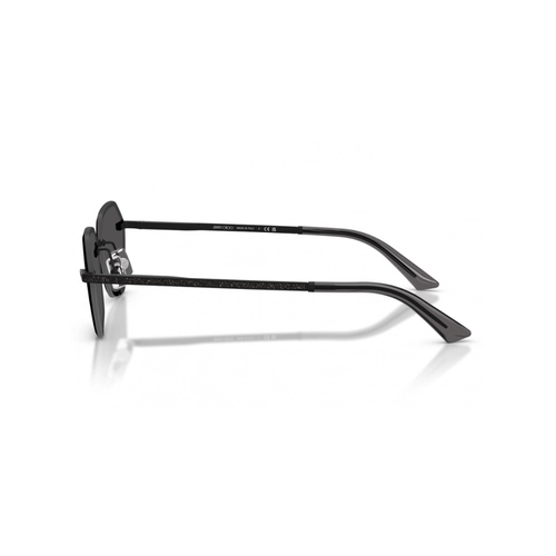 Óculos de Sol Jimmy Choo 0JC4022J 30018758 Metal Preto com lentes na cor Cinza