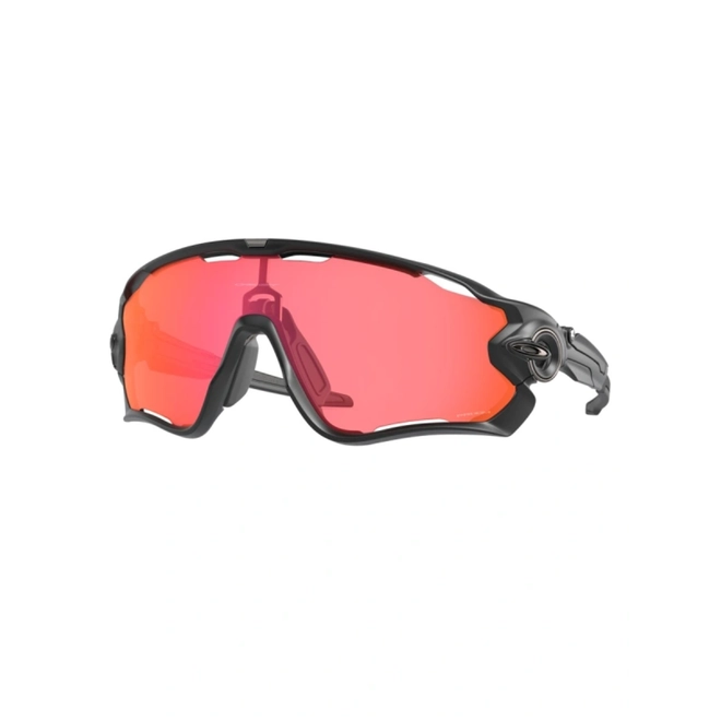 Óculos de Sol Oakley 0OO9290 92904831 Acetato Preto com lentes na cor Laranja Prizm 1