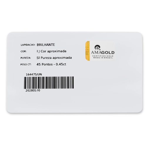 Brinco Colosseo oval em ouro 18k módulos simétricos polidos com Diamantes