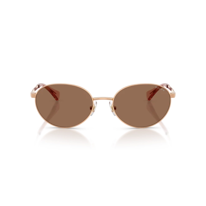 Óculos de Sol Ralph 0RA4148 94277355 Metal Rose com lentes na cor Marrom 2