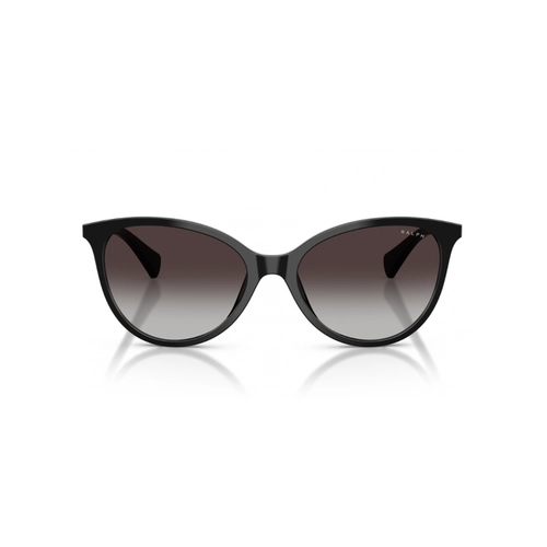 Óculos de Sol Ralph 0RA5339U 50018G57 Acetato Preto com lentes na cor Cinza Degradê