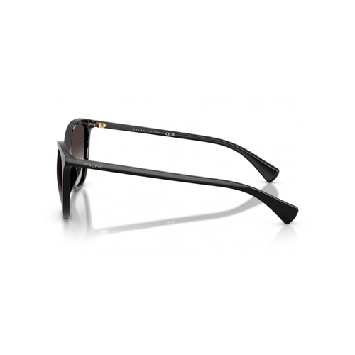 Óculos de Sol Ralph 0RA5339U 50018G57 Acetato Preto com lentes na cor Cinza Degradê