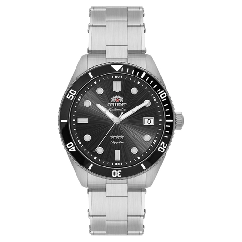 Relógio Orient Automático 3 Estrelas Sport Sea - NH3SS016 G1SX Preto