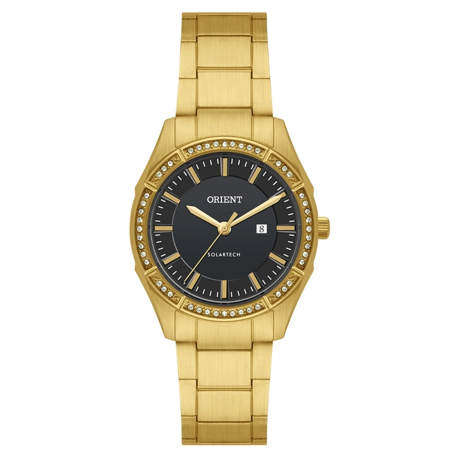 Relógio Orient Solartech Elite Elegance Feminino - FGSS1264 G1KX Preto 1