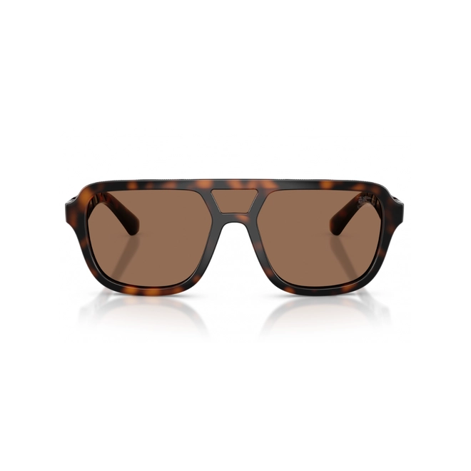 Óculos de Sol Burberry 0BE4474U 30027328 Acetato Marrom Mesclado com lentes na cor Marrom 2