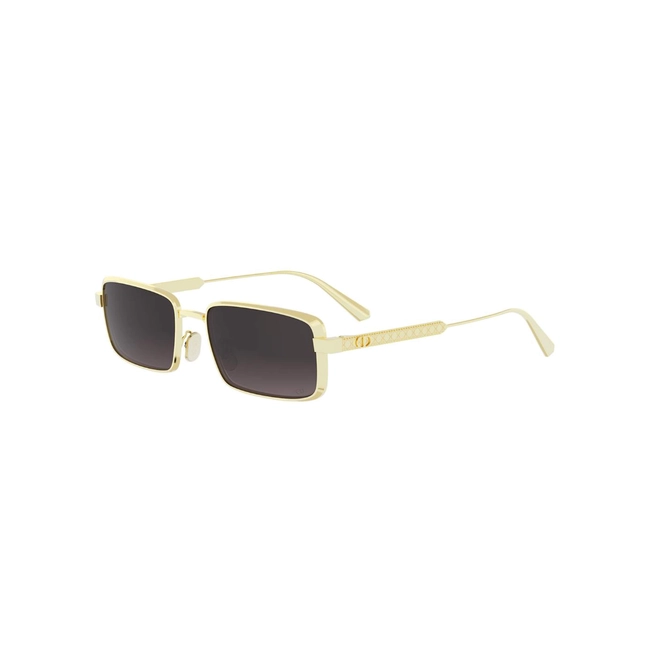 Óculos de Sol Christian Dior DiorCannage S2U CD40210U_5510B Metal Dourado com lentes na cor Cinza Degradê 1